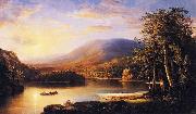 Robert S.Duncanson Ellens Isle oil painting